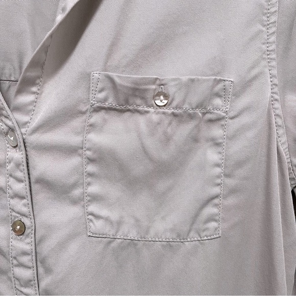 C&C California Long Sleeve 100% Lyocell Button Down Shirt Size Small - Picture 6 of 8